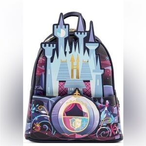 Disney Cinderella’s Castle loungefly Backpack new with tags